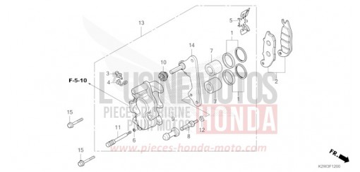 ETRIER DE FREIN AVANT ST125AP de 2023